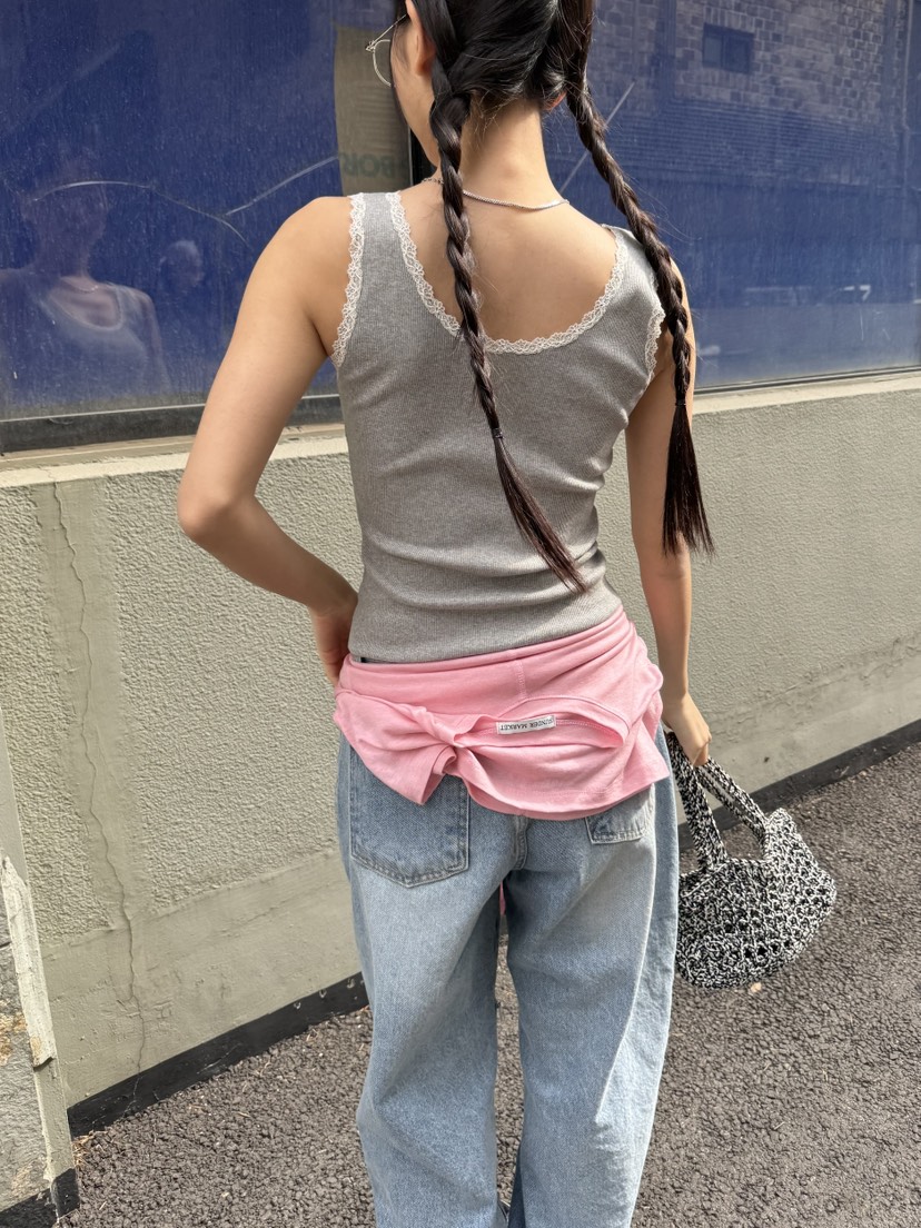 SUNDER MARKET韓國㊣直郵東大門代購女裝新品人氣吊帶背心SUNDER MARKET吊帶/背心