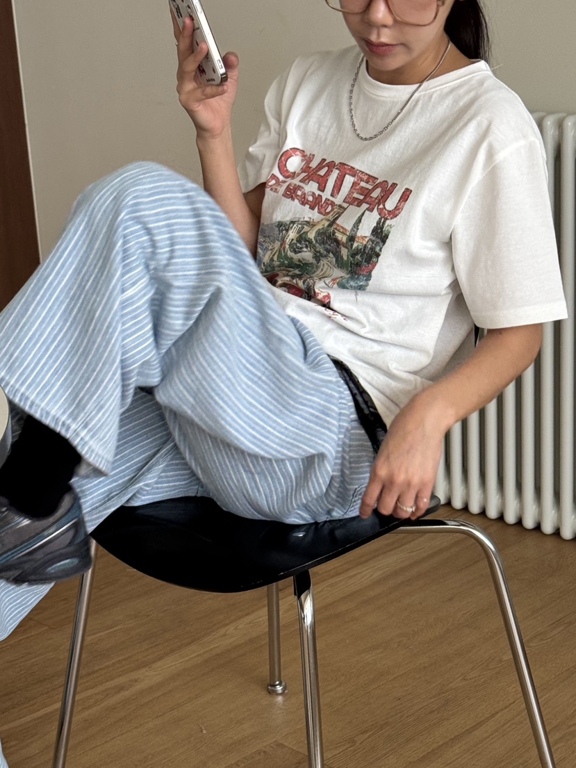 SUNDER MARKET韓國直郵㊣東大門實拍女裝新款人氣休閑熱賣T恤SUNDER MARKETT恤