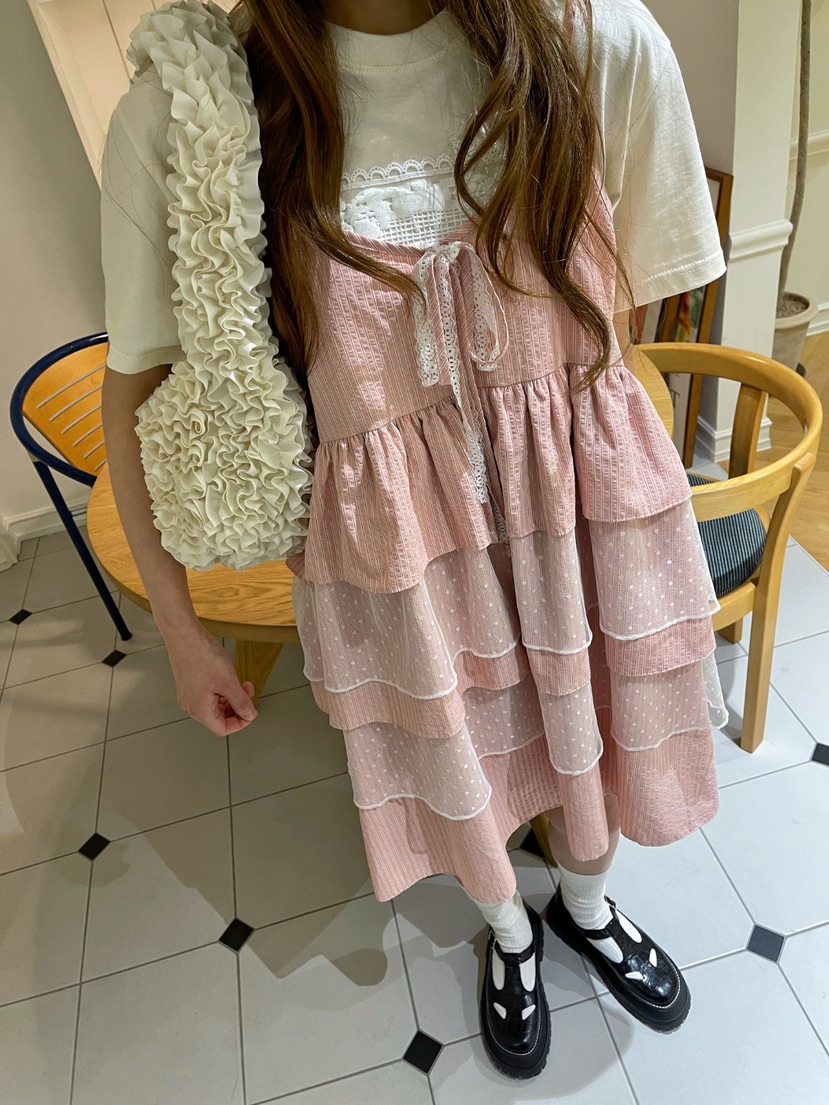 BOUTIQUE-L韓國㊣直郵東大門代購女裝新品時尚連衣裙不含內搭BOUTIQUE-L連衣裙