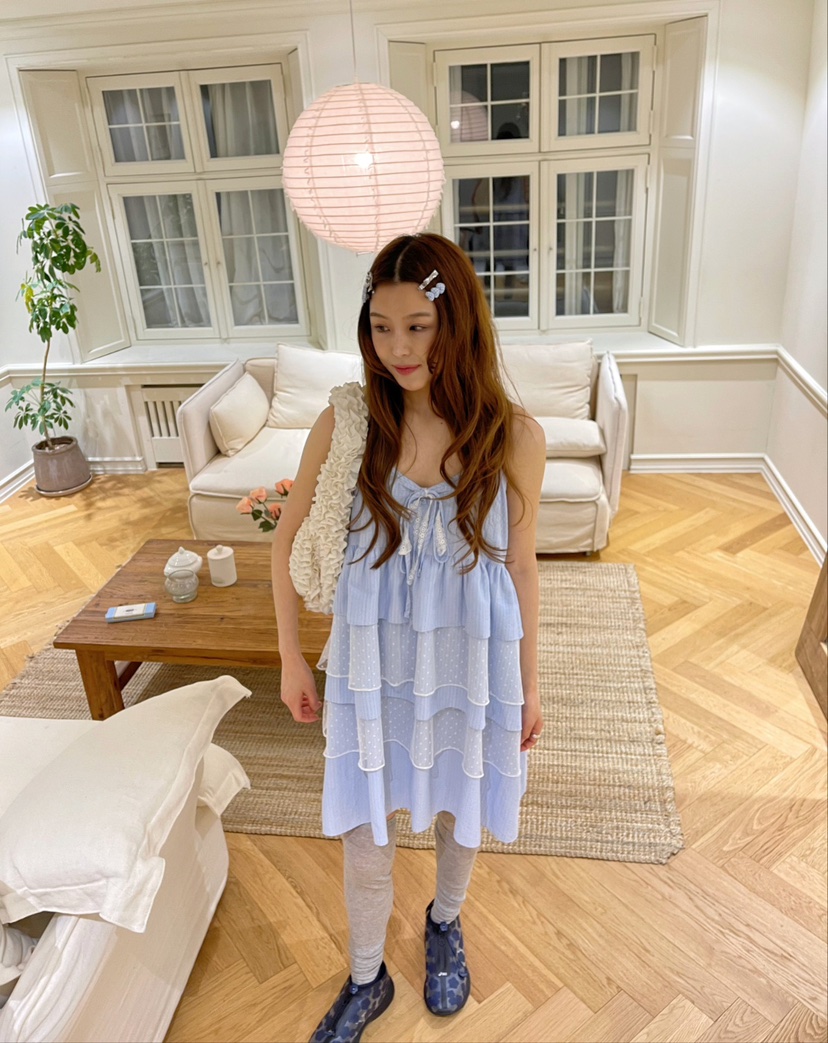 BOUTIQUE-L韓國㊣直郵東大門代購女裝新品時尚連衣裙不含內搭BOUTIQUE-L連衣裙