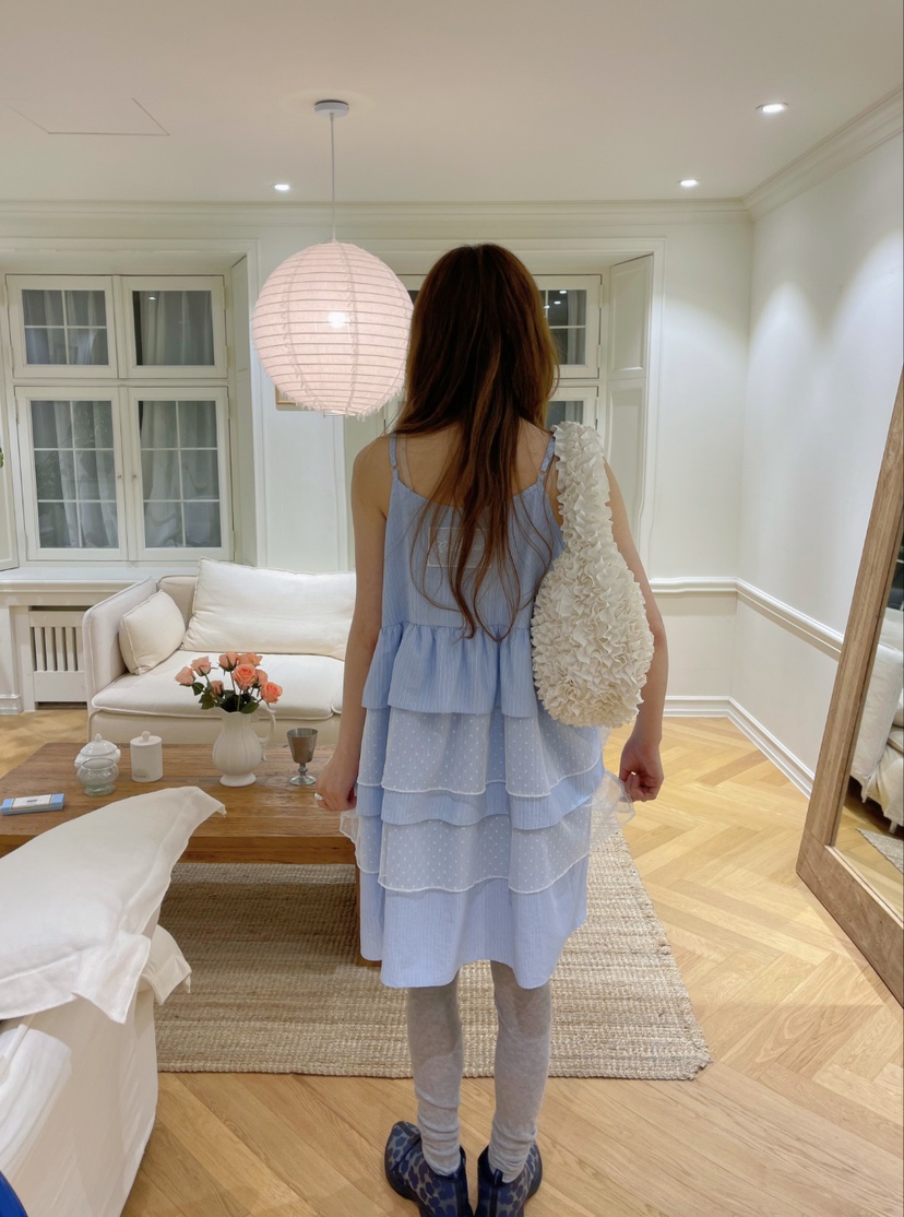 BOUTIQUE-L韓國㊣直郵東大門代購女裝新品時尚連衣裙不含內搭BOUTIQUE-L連衣裙