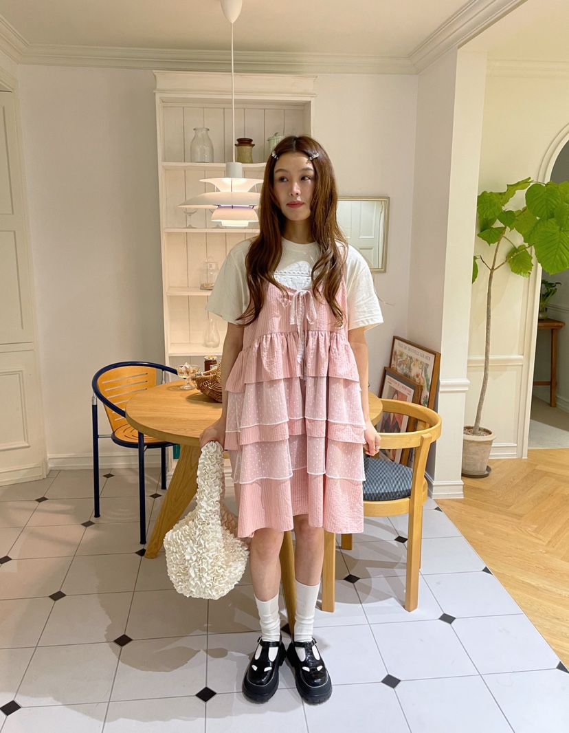 BOUTIQUE-L韓國㊣直郵東大門代購女裝新品時尚連衣裙不含內搭BOUTIQUE-L連衣裙