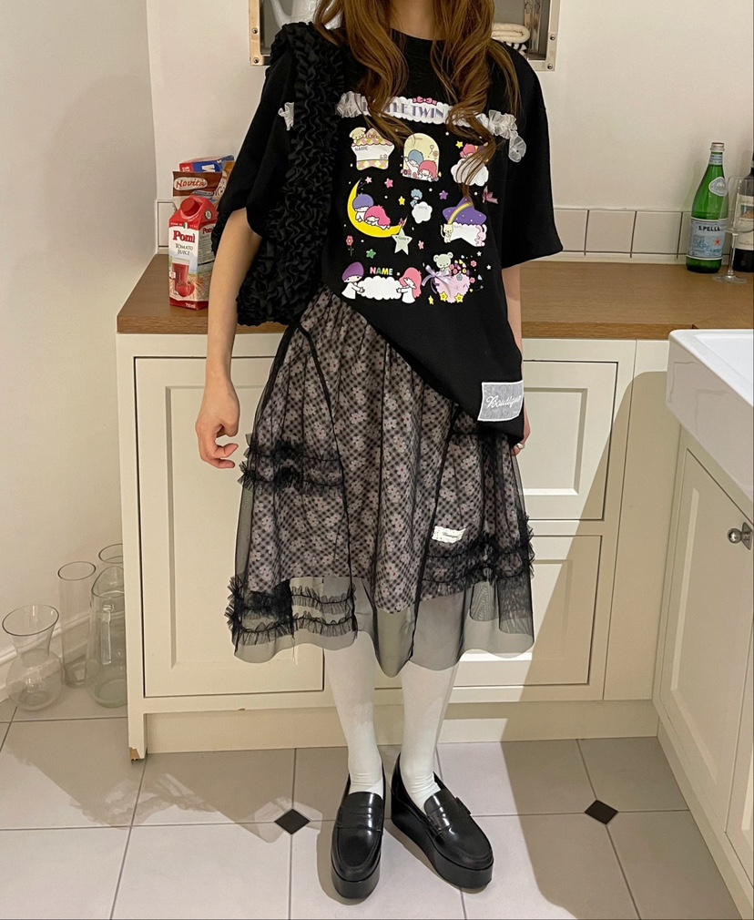 BOUTIQUE-L韓國㊣直郵東大門代購女裝新品25春夏半身裙中短裙BOUTIQUE-L半身裙/中短裙