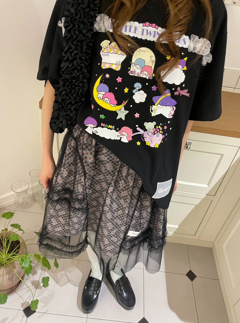 BOUTIQUE-L韓國㊣直郵東大門代購女裝新品25春夏半身裙中短裙BOUTIQUE-L半身裙/中短裙
