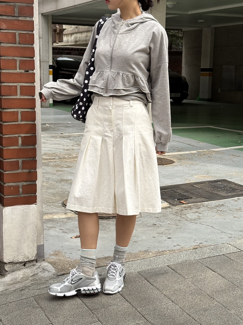 SUNDER MARKET韓國直郵㊣女裝新品人氣休閑半身裙中短裙棉質SUNDER MARKET半身裙/中短裙