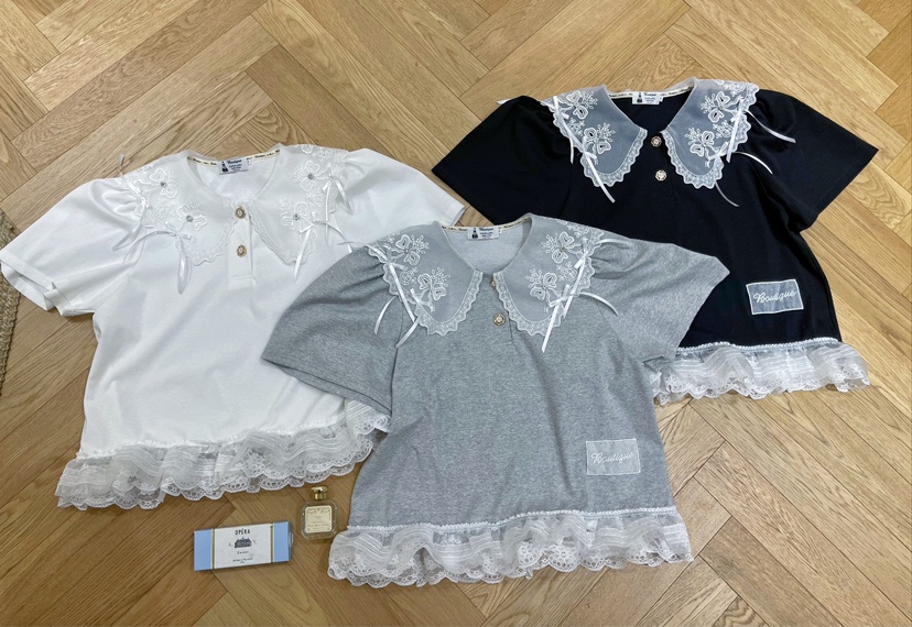 BOUTIQUE-L韓國直郵㊣女裝新款熱賣時尚人氣25春夏休閑T恤BOUTIQUE-LT恤