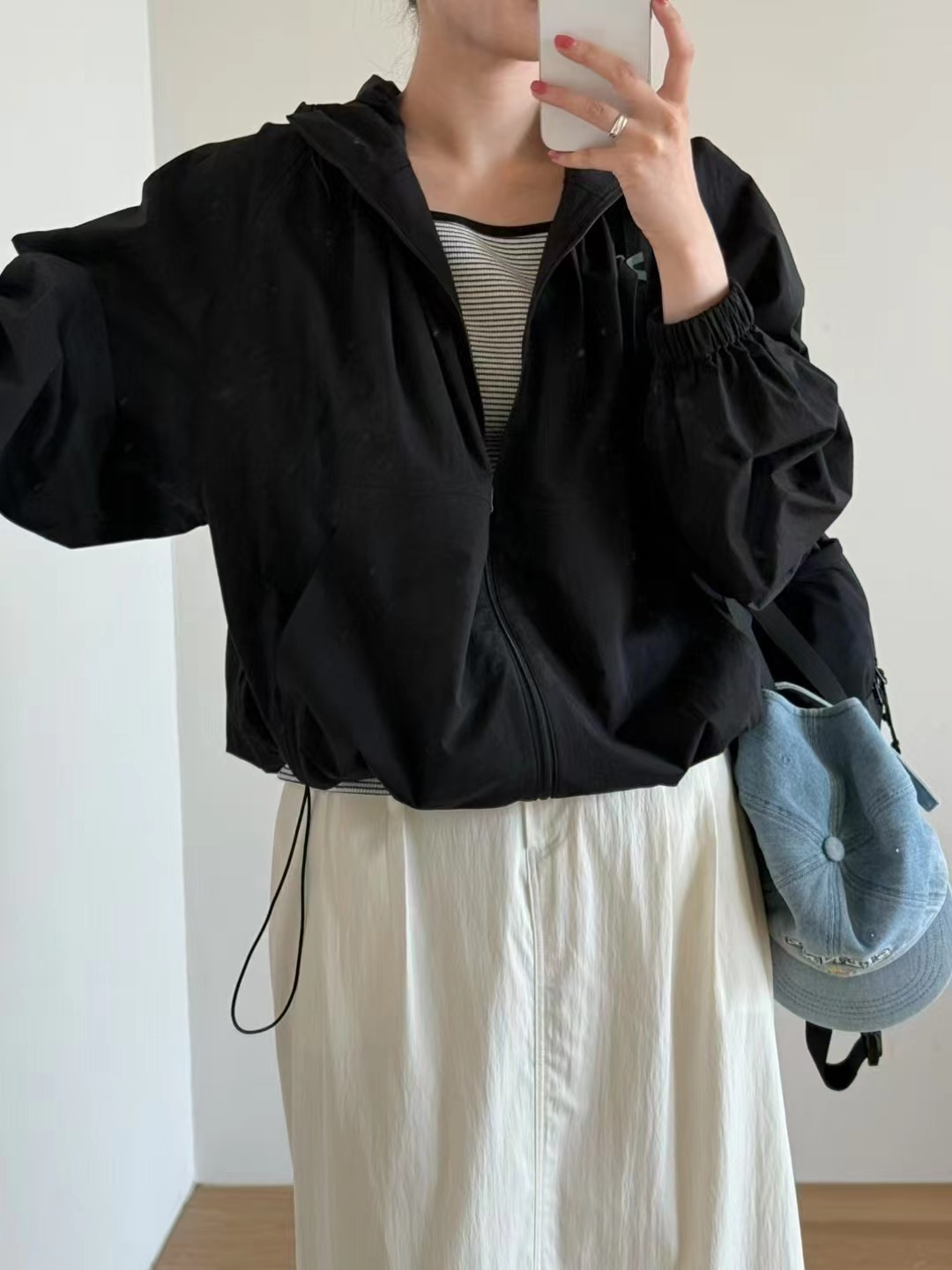 AMYGRACE韓國直郵㊣東大門實拍女裝新品推薦熱賣25春夏夾克AMYGRACE夾克