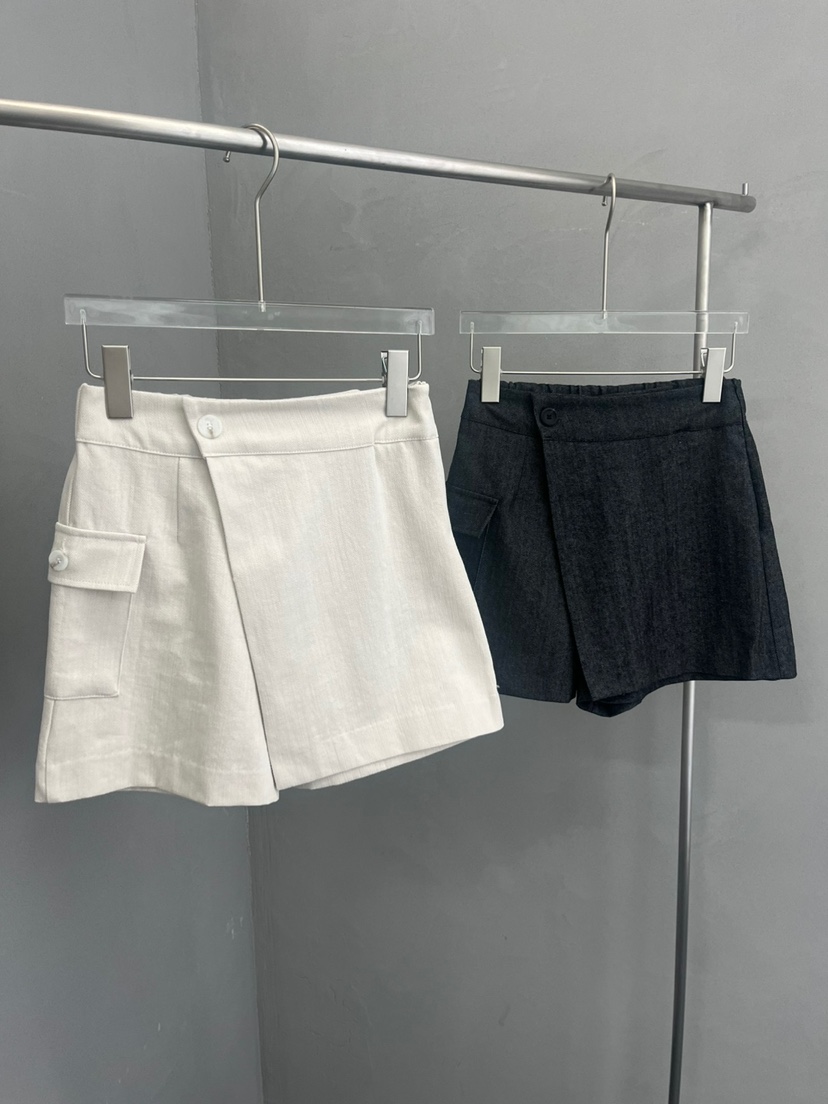 UNA/THE MAY直郵韓國代購㊣女裝新品休閑人氣25春夏推薦裙褲THEMAY/UNA裙褲圖色2左二色