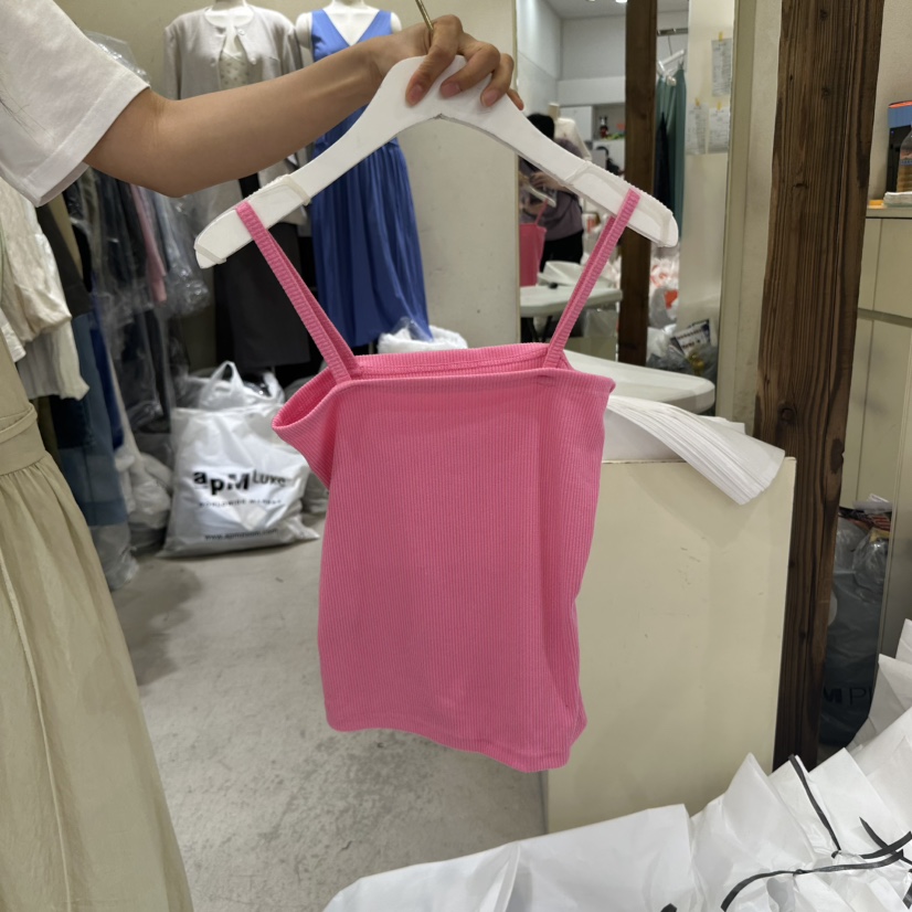 REFLAT直郵韓國代購㊣女裝新品休閑推薦時尚熱賣人氣吊帶背心REFLAT吊帶/背心