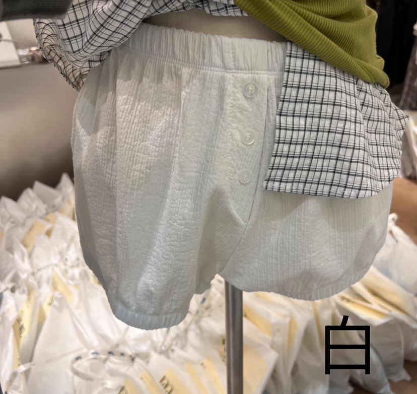 MEET ME韓國直郵㊣女裝新款推薦休閑時尚人氣熱賣25春夏短褲MEET ME短褲圖色3
