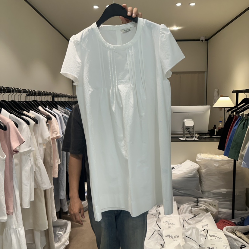 RE STOCK韓國直郵㊣東大門實拍女裝新品休閑人氣推薦連衣裙RE STOCK連衣裙
