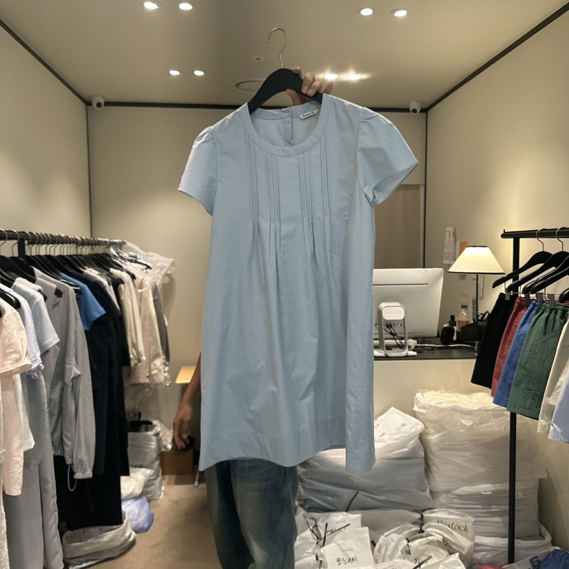 RE STOCK韓國直郵㊣東大門實拍女裝新品休閑人氣推薦連衣裙RE STOCK連衣裙圖色3