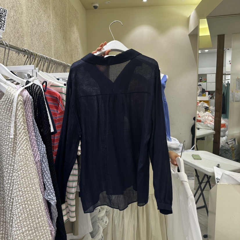 REFLAT韓國㊣直郵東大門代購女裝新品熱賣人氣時尚襯衫蕾絲衫REFLAT襯衫/蕾絲衫