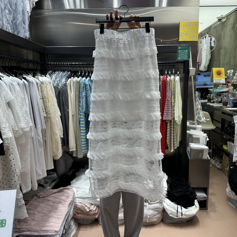 RUNWAY-런웨이直郵韓國代購㊣女裝新品推薦熱賣時尚休閑長裙RUNWAY長裙