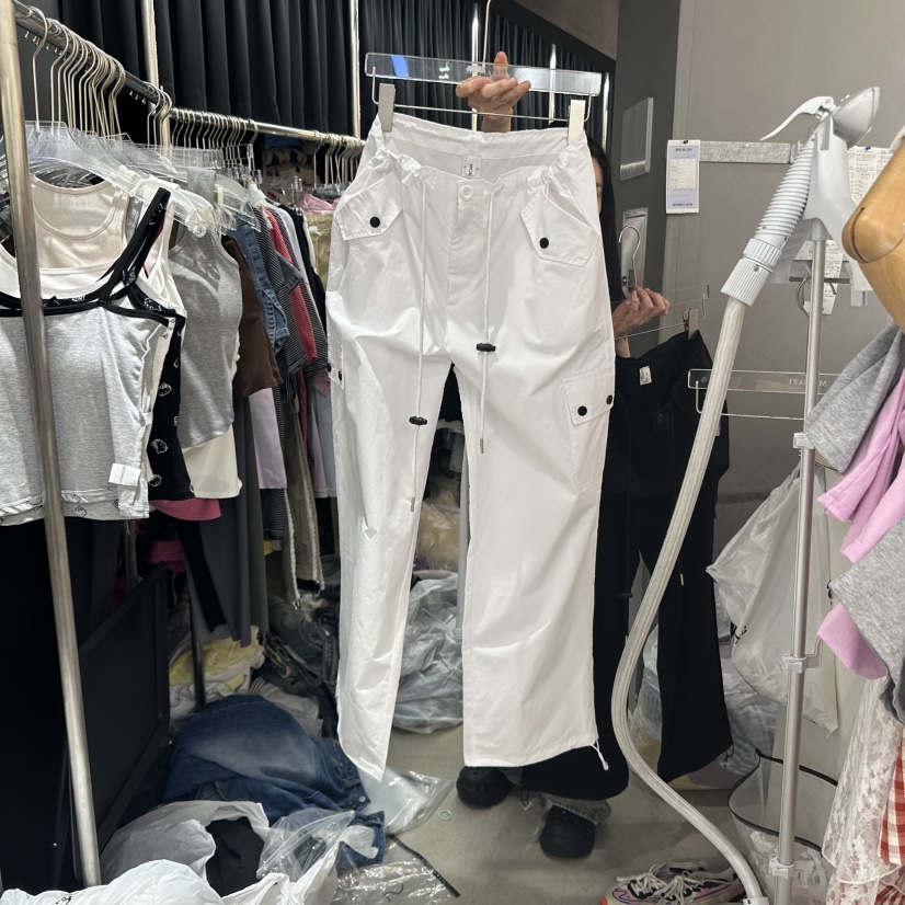 MOMAZU韓國直郵㊣東大門實拍女裝新款人氣休閑熱賣25春夏休閑褲MOMAZU休閑褲圖色3