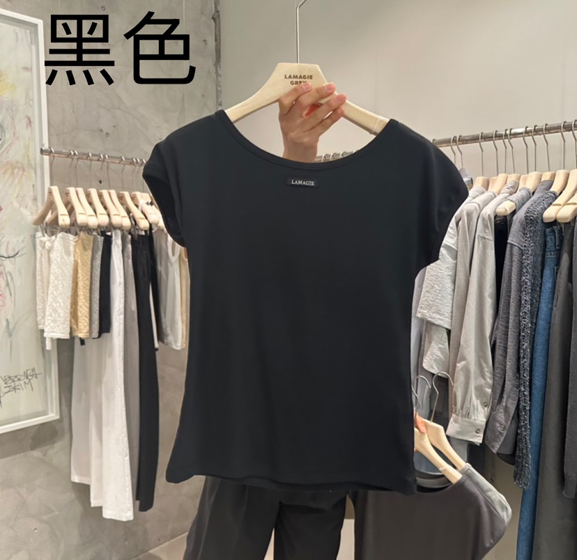 LAMAGIEPIE韓國直郵㊣女裝新款推薦熱賣人氣時尚休閑25春夏T恤LAMAGIE GREYT恤圖色5