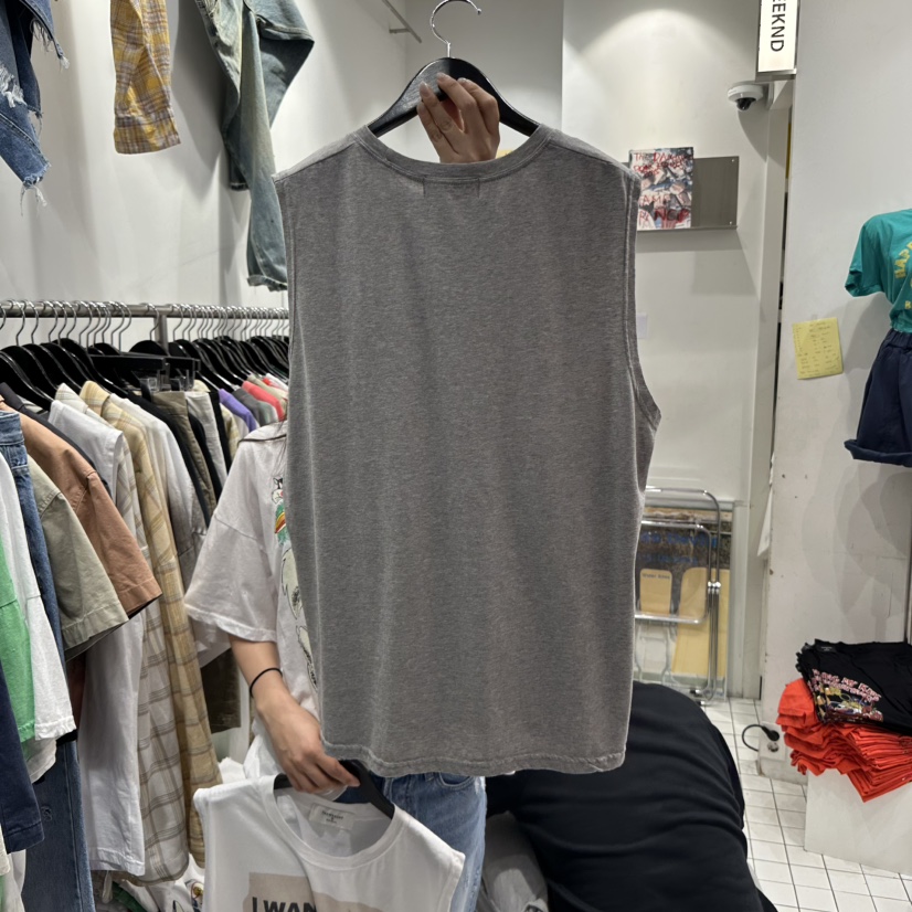 THE WEEKND直郵韓國代購㊣女裝新品休閑熱賣人氣時尚吊帶背心THE WEEKND吊帶/背心
