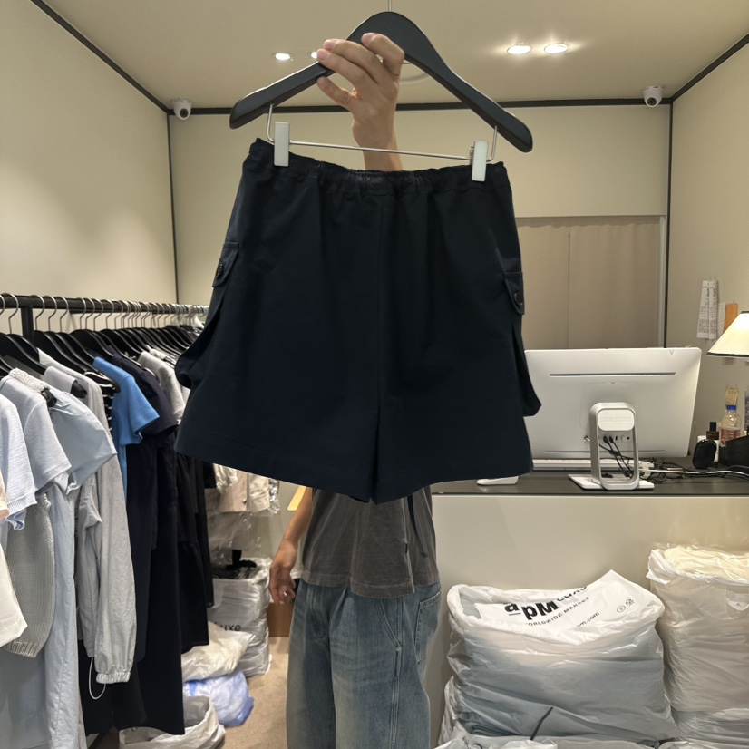 RE STOCK直郵韓國代購㊣女裝新款推薦人氣熱賣時尚25春夏短褲RE STOCK短褲
