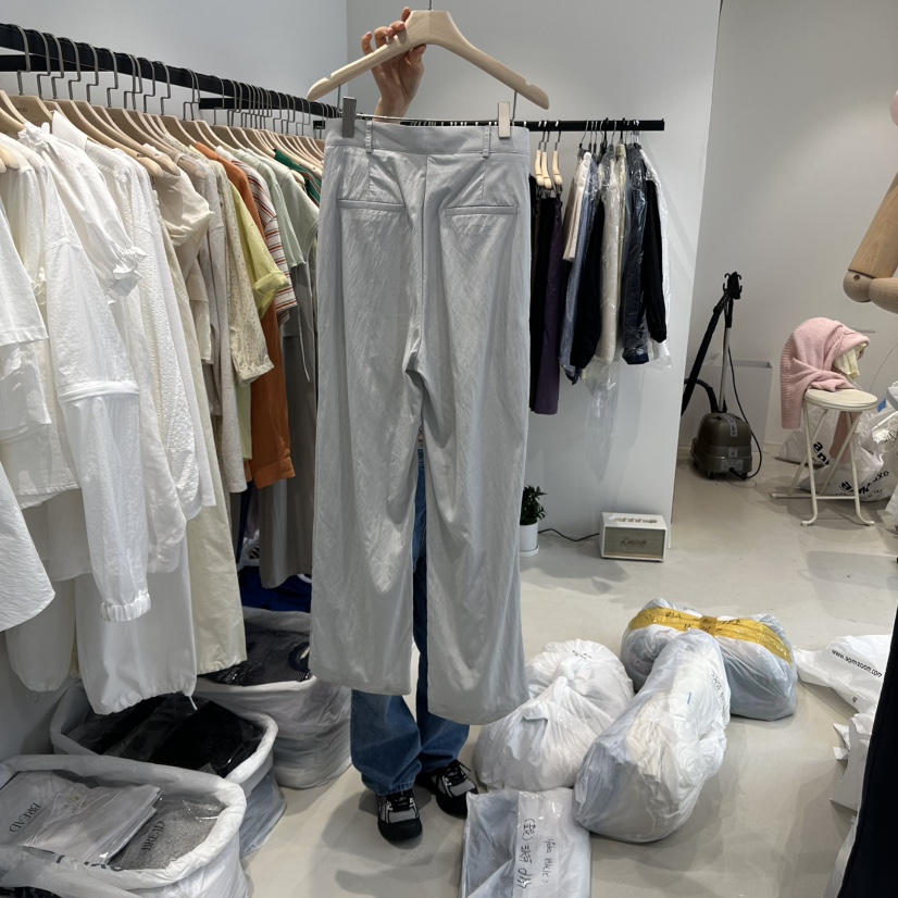 BREAD直郵韓國代購㊣女裝新品休閑人氣熱賣25春夏時尚休閑褲BREAD休閑褲