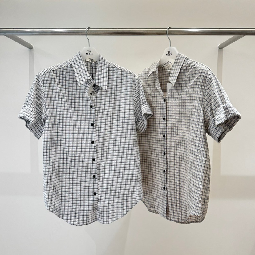 MEET ME韓國㊣直郵東大門代購女裝新品25春夏時尚襯衫蕾絲衫MEET ME襯衫/蕾絲衫