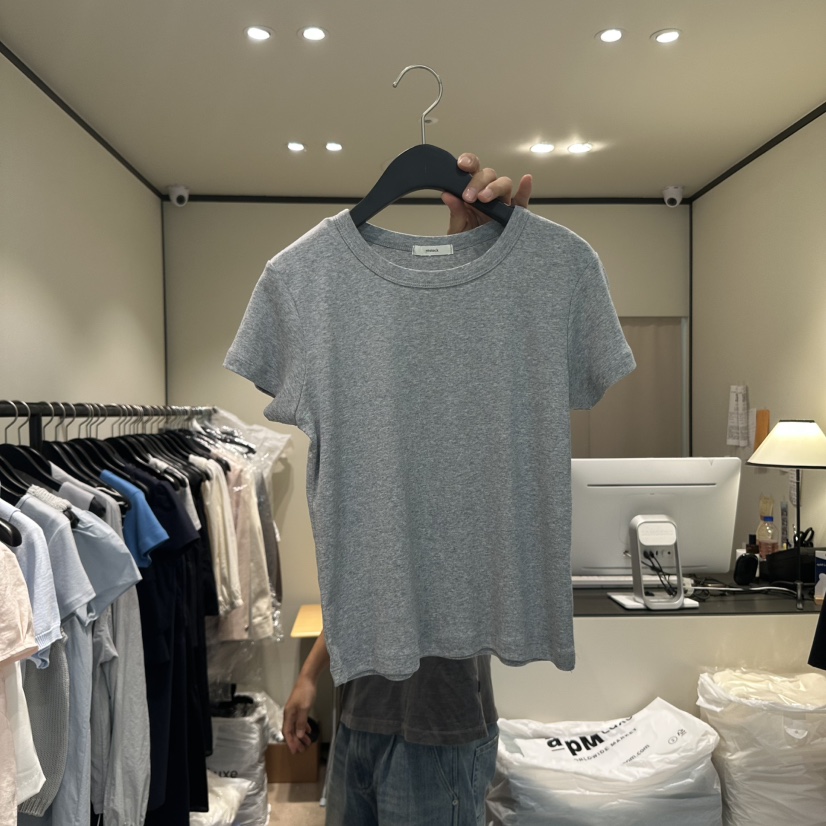 RE STOCK韓國直郵㊣東大門實拍女裝新款熱賣25春夏推薦T恤RE STOCKT恤圖色4