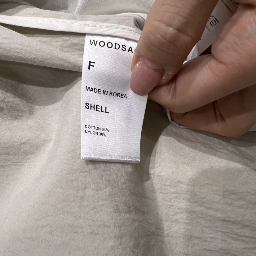 WOOD SAGE韓國直郵㊣東大門實拍女裝新品時尚25春夏休閑夾克WOOD SAGE夾克