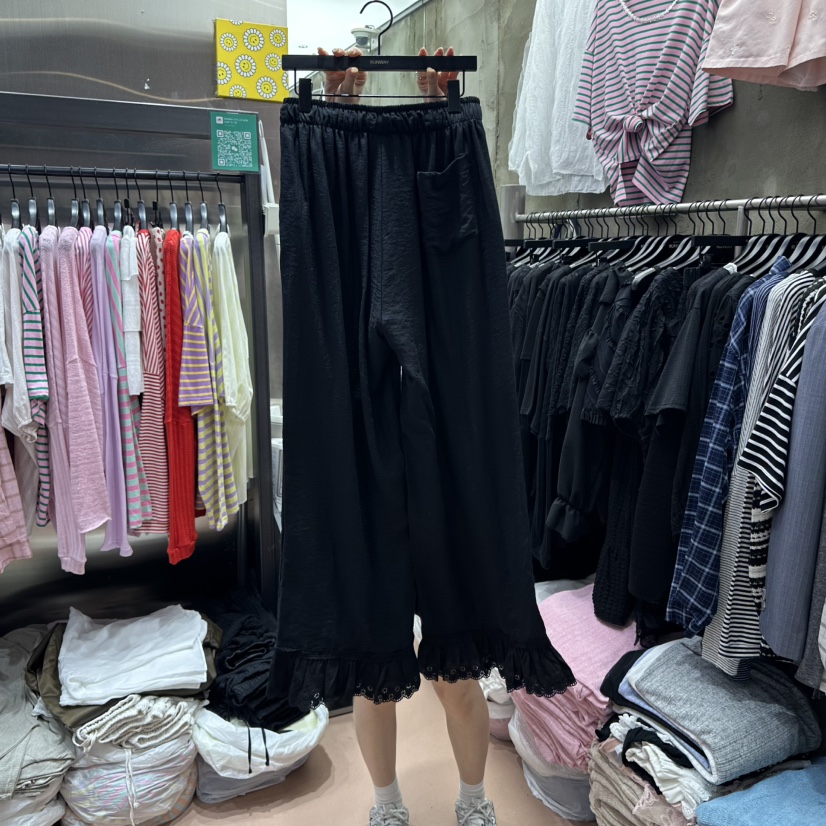 RUNWAY-런웨이直郵韓國代購㊣女裝新品熱賣休閑時尚休閑褲RUNWAY休閑褲