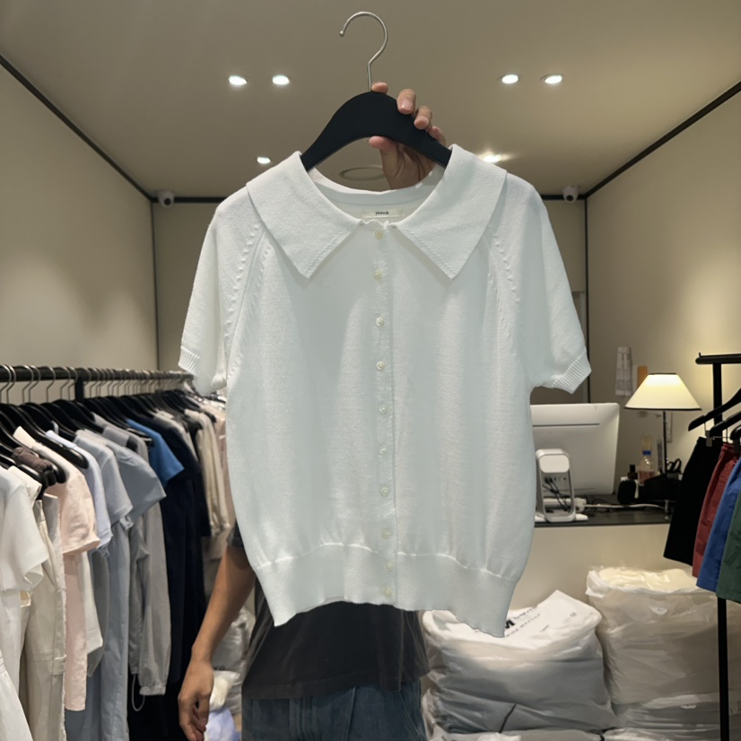 RE STOCK直郵韓國代購㊣女裝新品25春夏熱賣休閑人氣針織衫RE STOCK針織衫