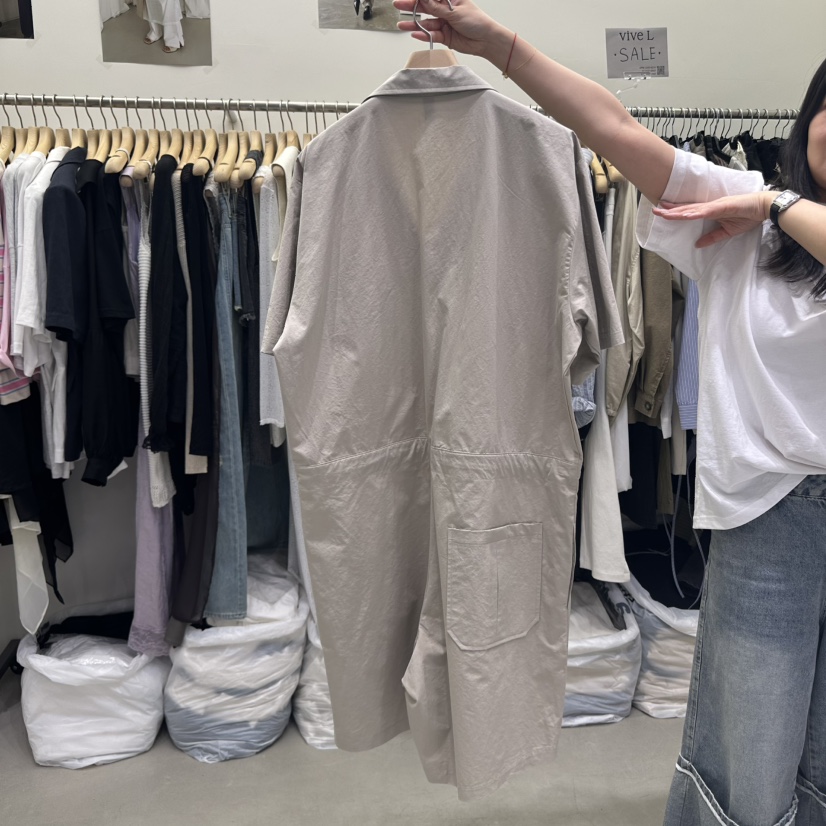 VIVEL韓國㊣直郵東大門代購女裝新款人氣休閑熱賣連體褲棉質VIVEL連體褲