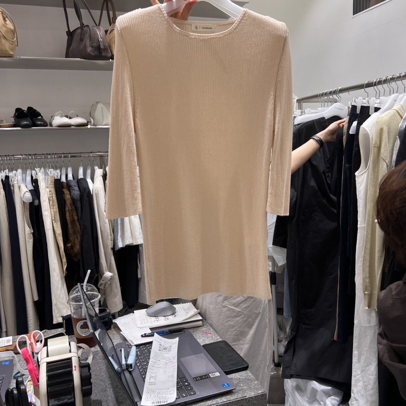 WOOD SAGE韓國直郵㊣女裝新款休閑25春夏推薦人氣時尚針織衫WOOD SAGE針織衫圖色1