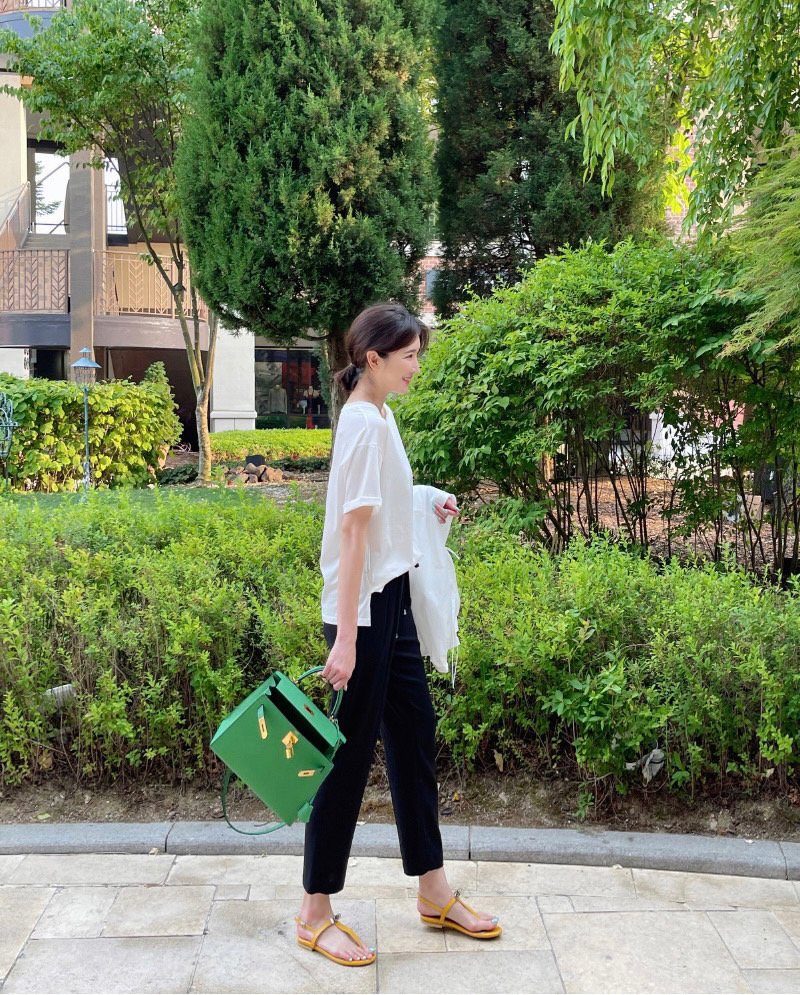 THE LOW韓國直郵㊣女裝新品人氣25春夏休閑推薦熱賣休閑褲THE LOW休閑褲