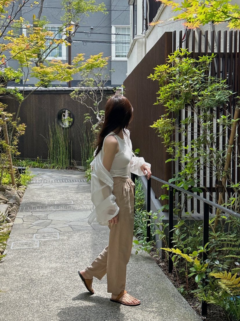 THE LOW韓國直郵㊣女裝新品人氣25春夏休閑推薦熱賣休閑褲THE LOW休閑褲
