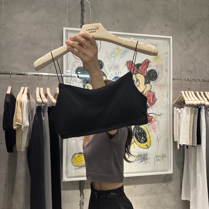 LAMAGIEPIE韓國㊣直郵東大門代購女裝新款人氣熱賣吊帶背心LAMAGIE GREY吊帶/背心圖色4