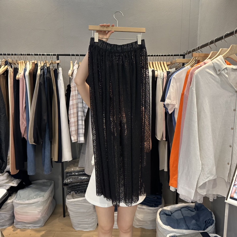 FLAMME TOIT韓國直郵㊣女裝新品時尚人氣推薦25春夏休閑長裙FLAMME TOIT長裙圖色2