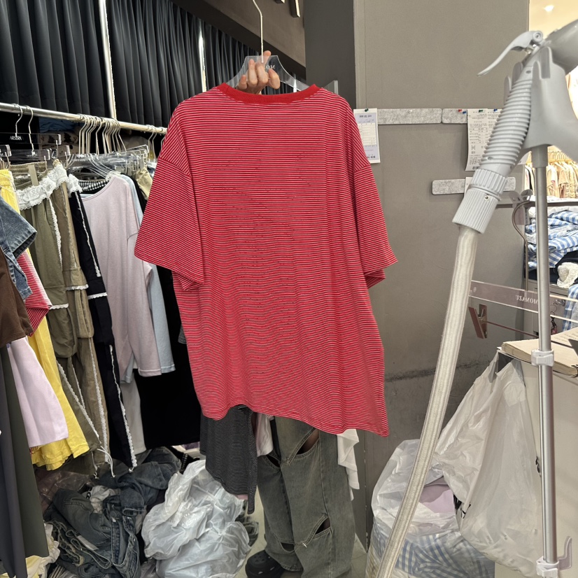 MOMAZU直郵韓國代購㊣女裝新品人氣25春夏熱賣時尚推薦休閑T恤MOMAZUT恤