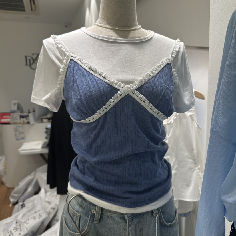 DOUZE直郵韓國代購㊣女裝新款推薦熱賣人氣吊帶背心不含內搭DOUZE吊帶/背心圖色1