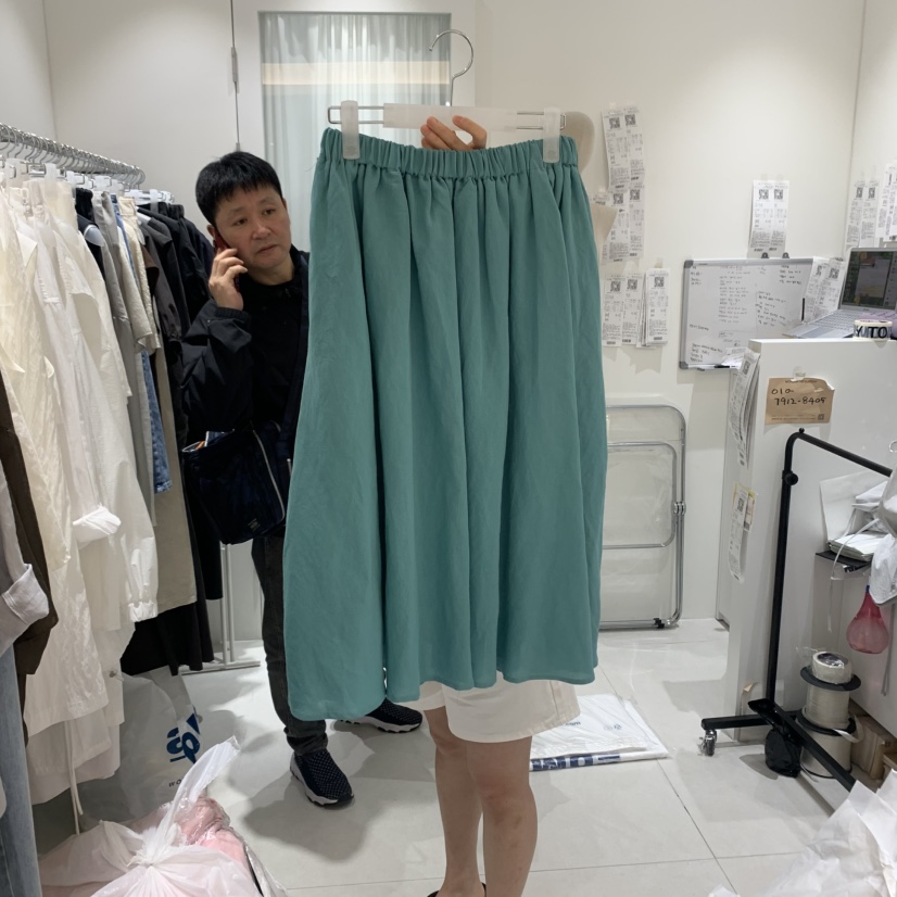MONDAY TO SUNDAY韓國直郵㊣東大門實拍女裝新款推薦半身裙中短裙MONDAY TO SUNDAY半身裙/中短裙