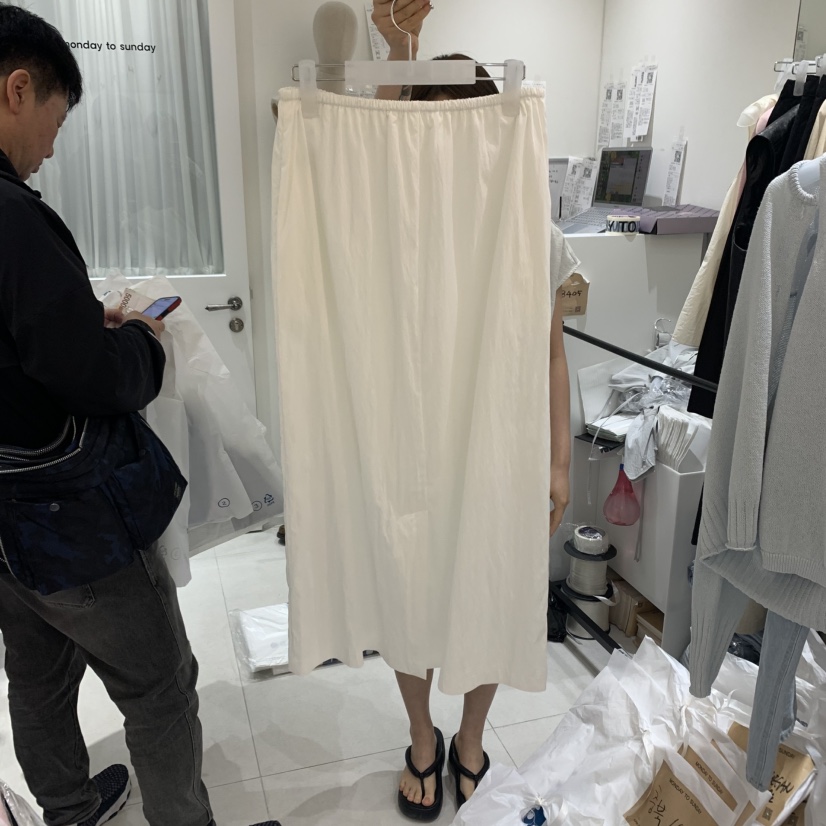 MONDAY TO SUNDAY韓國直郵㊣女裝新款人氣時尚推薦休閑長裙MONDAY TO SUNDAY長裙
