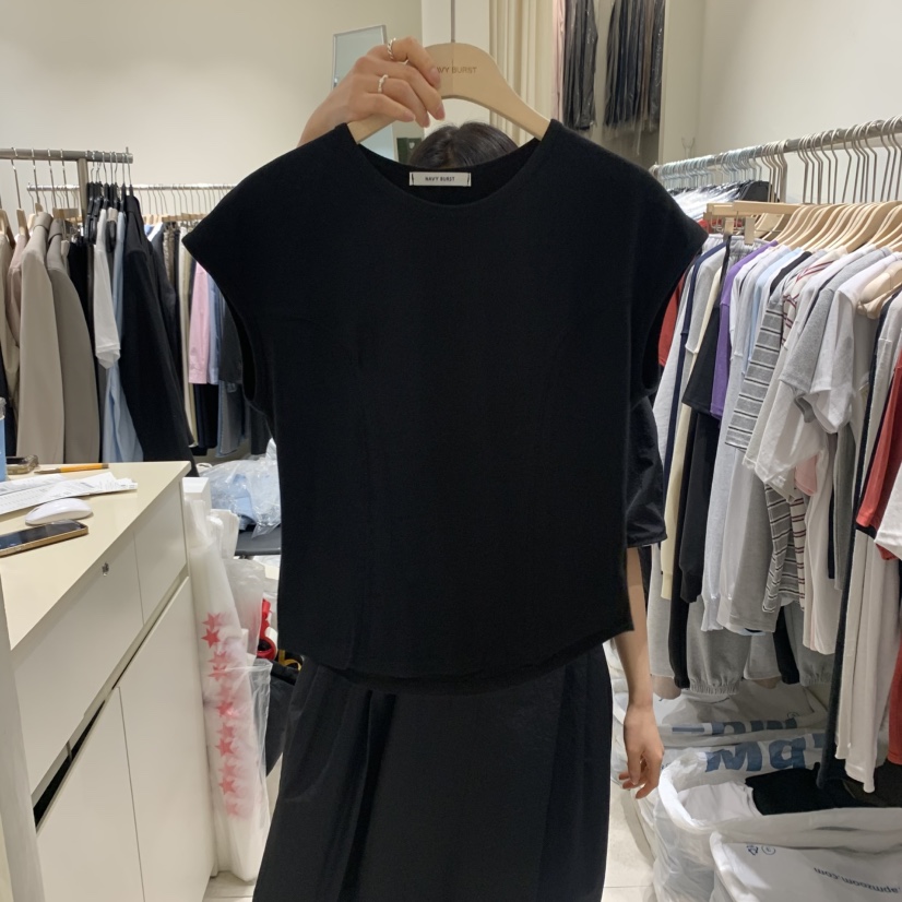 NAVYBURST韓國㊣直郵東大門代購女裝新品熱賣人氣時尚25春夏T恤NAVY BURSTT恤圖色3