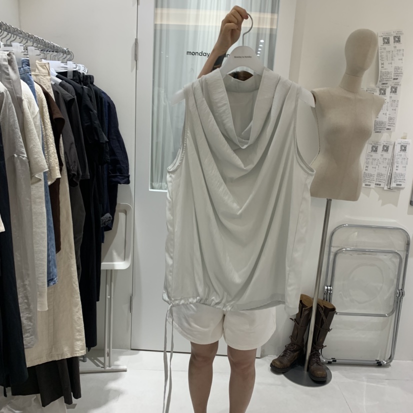 MONDAY TO SUNDAY韓國㊣直郵東大門代購女裝新款推薦吊帶背心MONDAY TO SUNDAY吊帶/背心圖色2