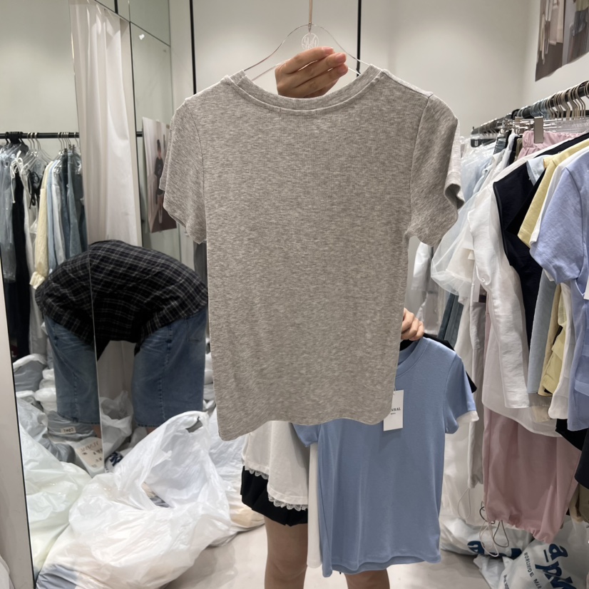 YUNBAL直郵韓國代購㊣女裝新款熱賣時尚人氣推薦25春夏休閑T恤YUNBALT恤