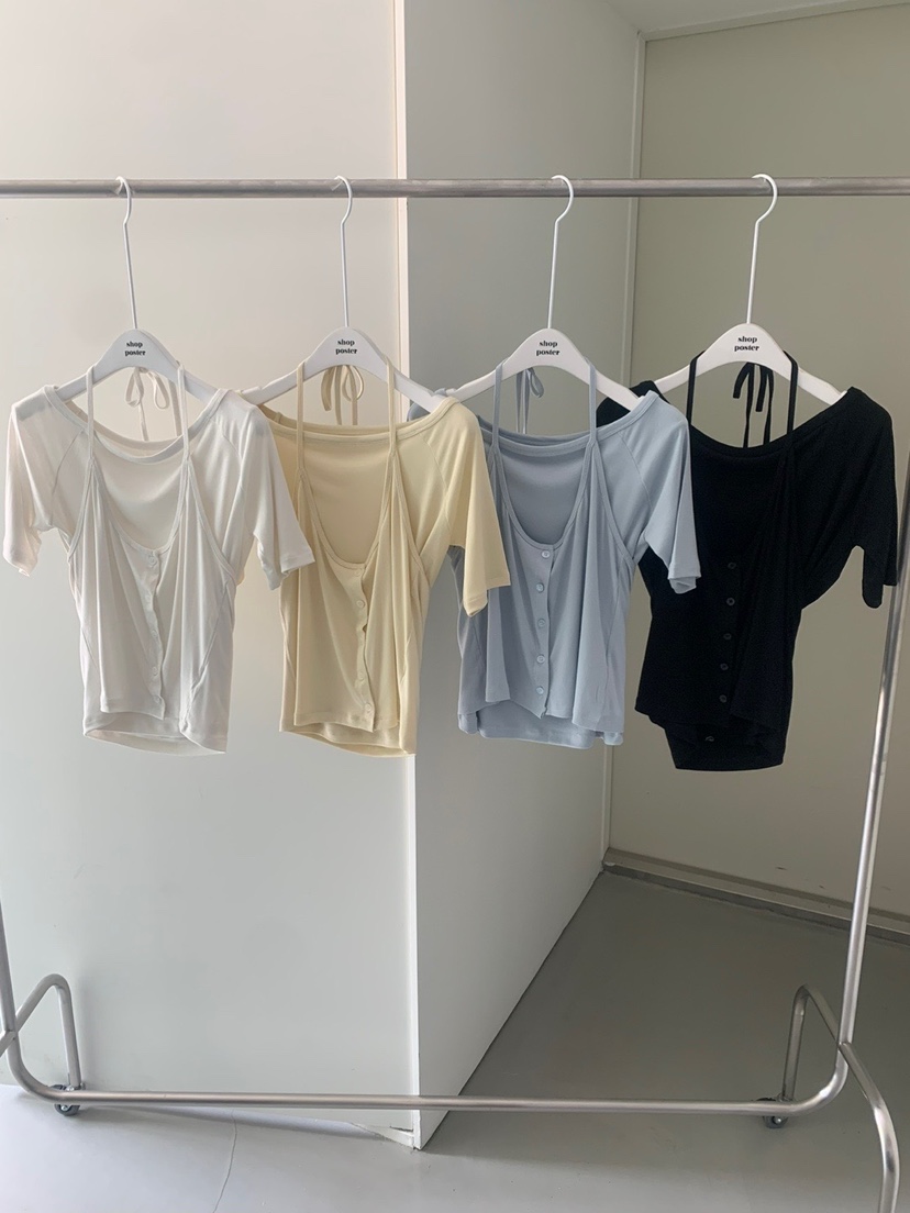 SHOP POSTER韓國直郵㊣東大門實拍女裝新品25春夏套裝套裝SHOP_POSTER套裝