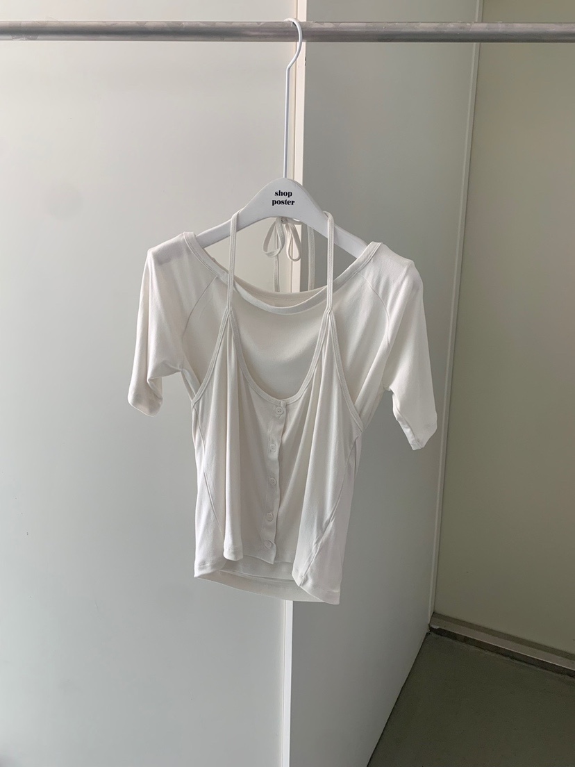 SHOP POSTER韓國直郵㊣東大門實拍女裝新品25春夏套裝套裝SHOP_POSTER套裝