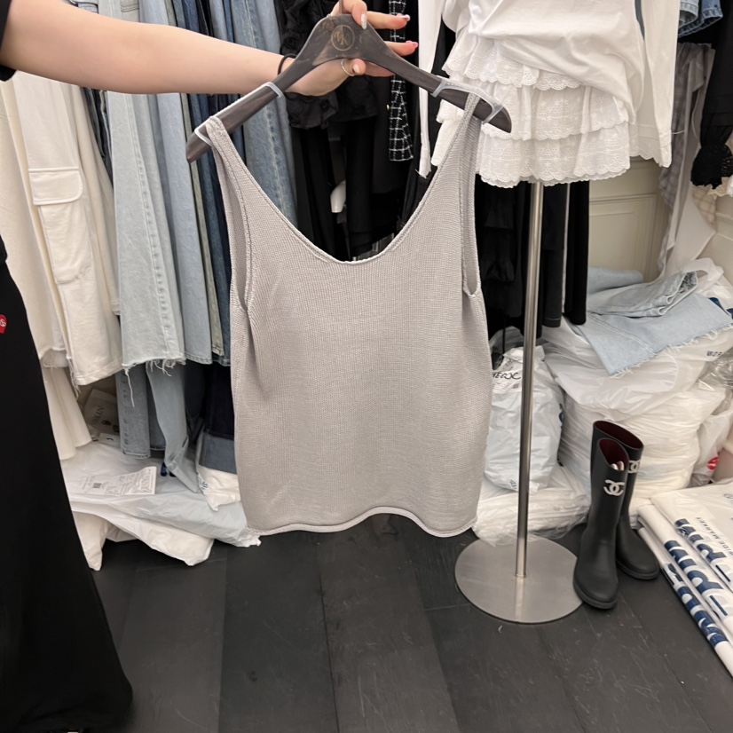 VIRKIN直郵韓國代購㊣女裝新款休閑時尚人氣推薦熱賣吊帶背心VIRKIN吊帶/背心圖色3