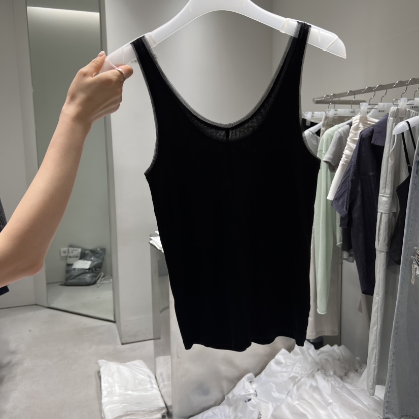 NUESE直郵韓國代購㊣女裝新款推薦休閑人氣熱賣25春夏吊帶背心NUESE吊帶/背心圖色2
