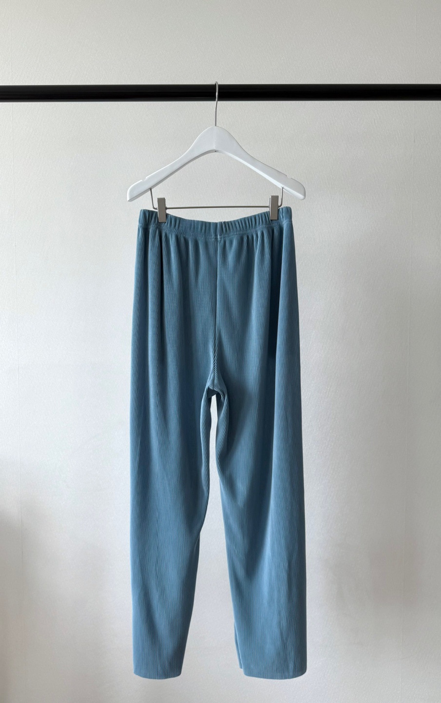EST韓國㊣直郵東大門代購女裝新款推薦熱賣時尚25春夏休閑褲褶皺EST_休閑褲