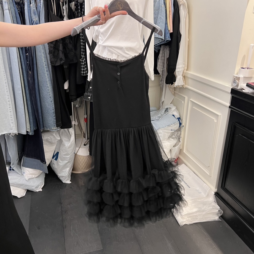 VIRKIN韓國㊣直郵東大門代購女裝新品人氣25春夏休閑連衣裙VIRKIN連衣裙