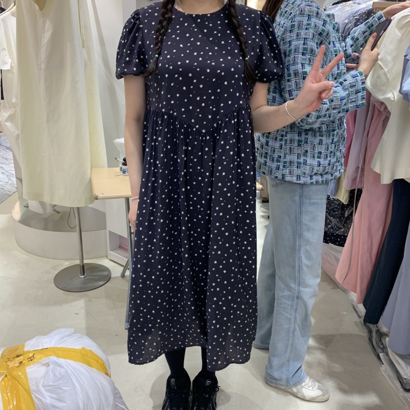 FRILL韓國㊣直郵東大門代購女裝新品熱賣25春夏人氣推薦連衣裙FRILL連衣裙