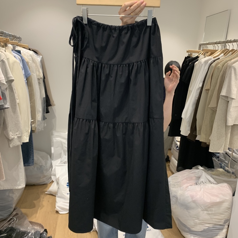 OUR-A直郵韓國代購㊣女裝新品人氣推薦熱賣休閑25春夏長裙OUR-A長裙