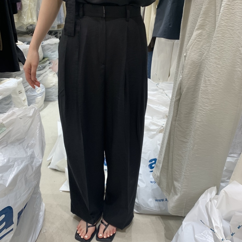 THE REST韓國㊣直郵東大門代購女裝新款25春夏休閑熱賣休閑褲THE REST/UNNOEUD休閑褲圖色3